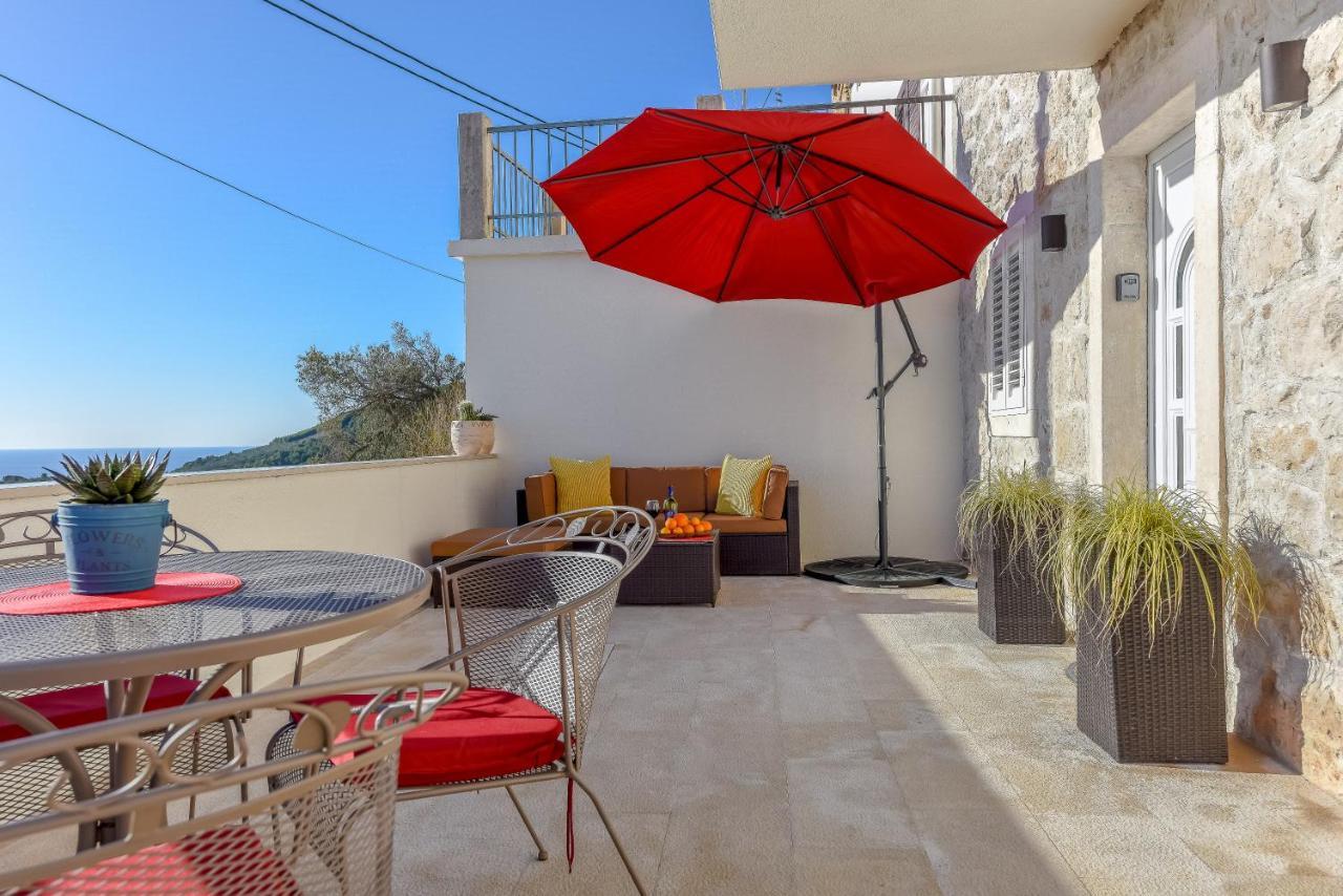 Polly Apartments With Swimming Pool Babino Polje Luaran gambar